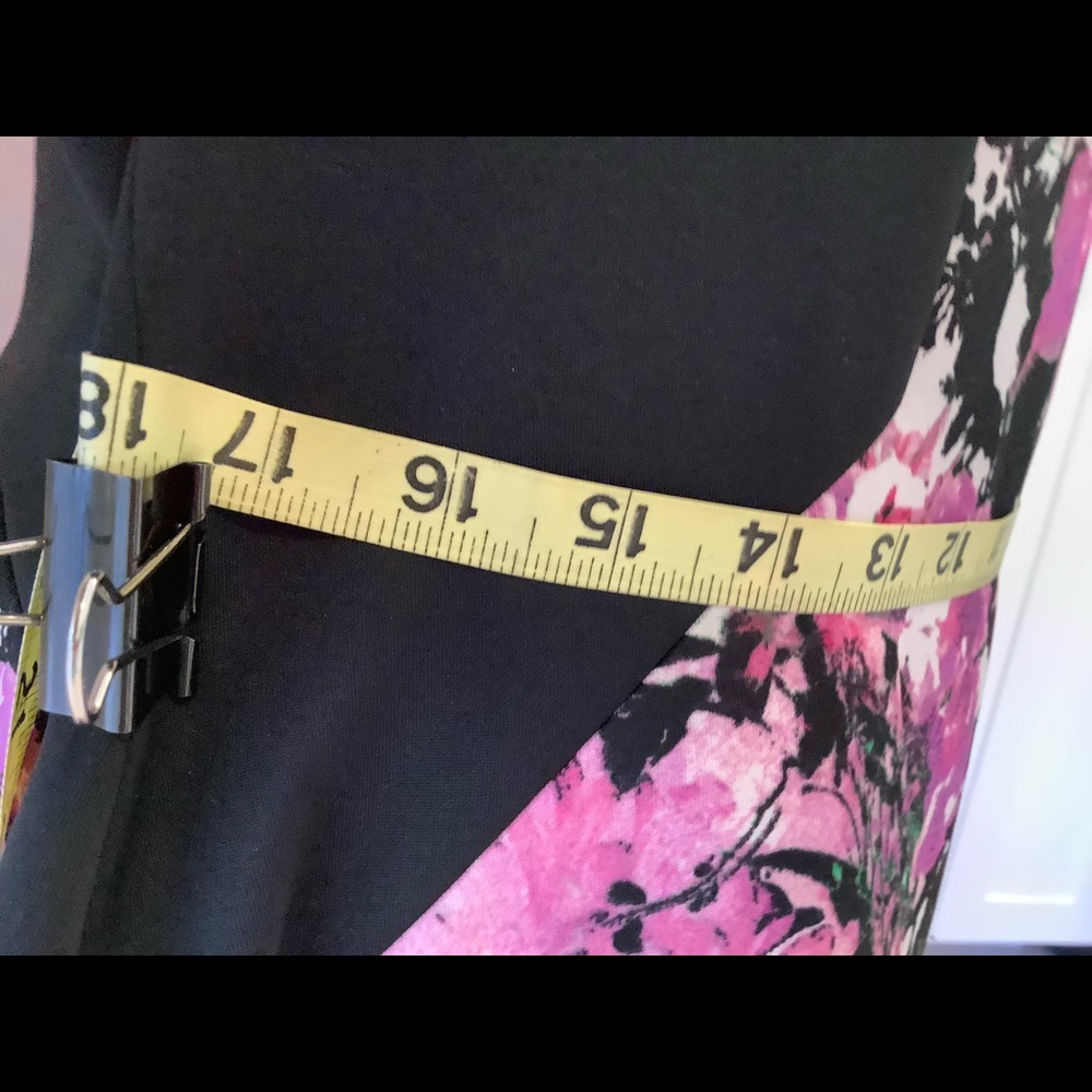 Flowered Summer Dress Open Back - image 5